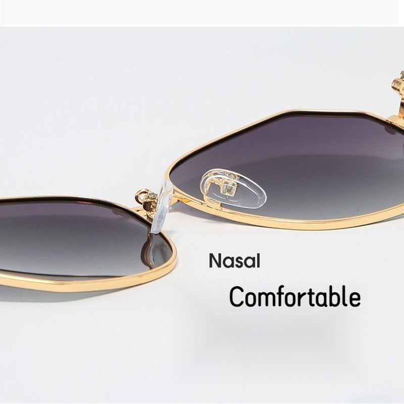 แว่นตากันแดด เลนส์โพลาไรซ์ ป้องกันรังสียูวี เหมาะกับใส่กลางแจ้ง แฟชั่นสําหรับผู้หญิง - รูปที่ 3