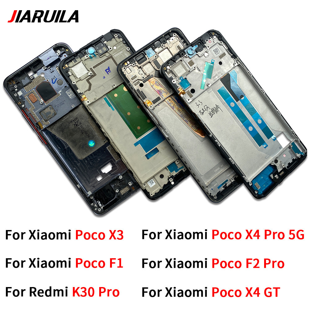 ใหม่ กรอบหน้าจอ LCD แบบเปลี่ยน สําหรับ Xiaomi Poco F1 F2 Pro X3 X4 GT X4 Pro 5G