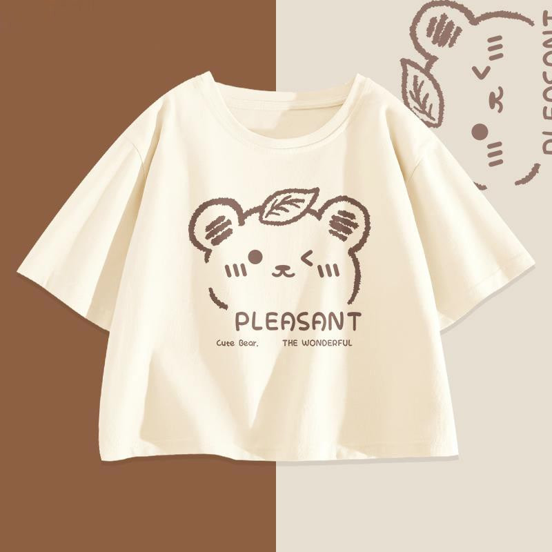 (จัดส่งในกรุงเทพฯ) KK-Mao Shop 💫 Baby Tee ผ้าร่องพรีเมียม อก 32”-36” Crop top
