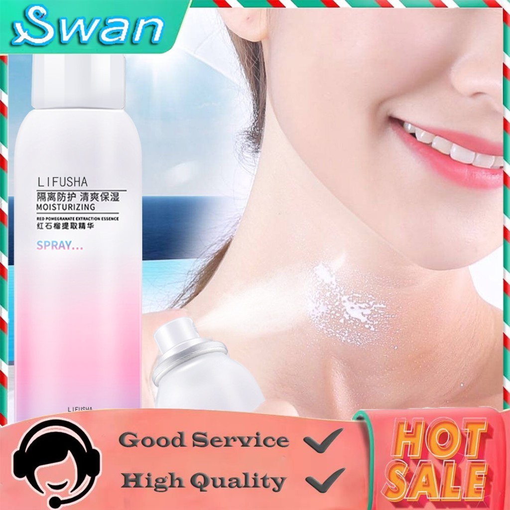 คืนราคาเดิมทันที 🔥พร้อมส่ง🔥 Whitening Sunscreen Spray Unisex UV Protection สเปรย์กันแดดที่ทำให้ผิวขาว 150ml