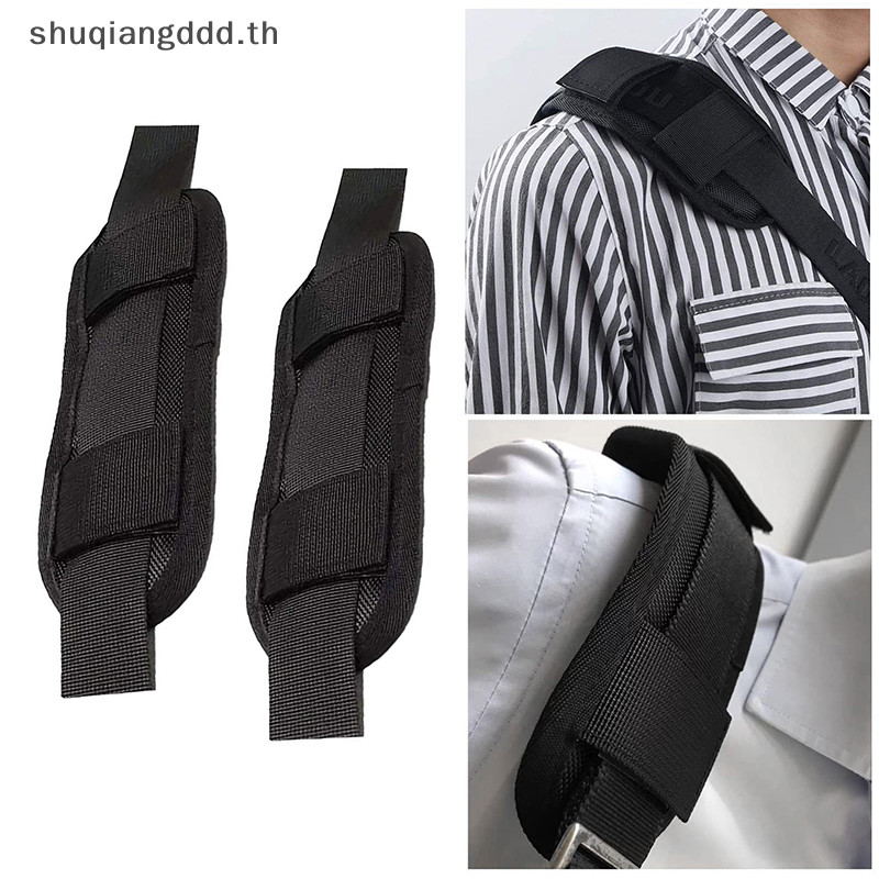 <Shuqiangdd.Th> แผ่นรองสายสะพายไหล่ กันลื่น ถอดออกได้ อุปกรณ์เสริม สําหรับกระเป๋าเป้สะพายหลัง กระเป๋าสะพายไหล่ 1 ชิ้น