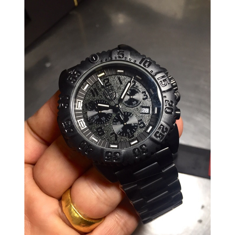 นาฬิกาข้อมือ LUMINOX NAVY SEAL COLORMARK CHRONO 3180 SERIES รุ่น XS.3182.BO