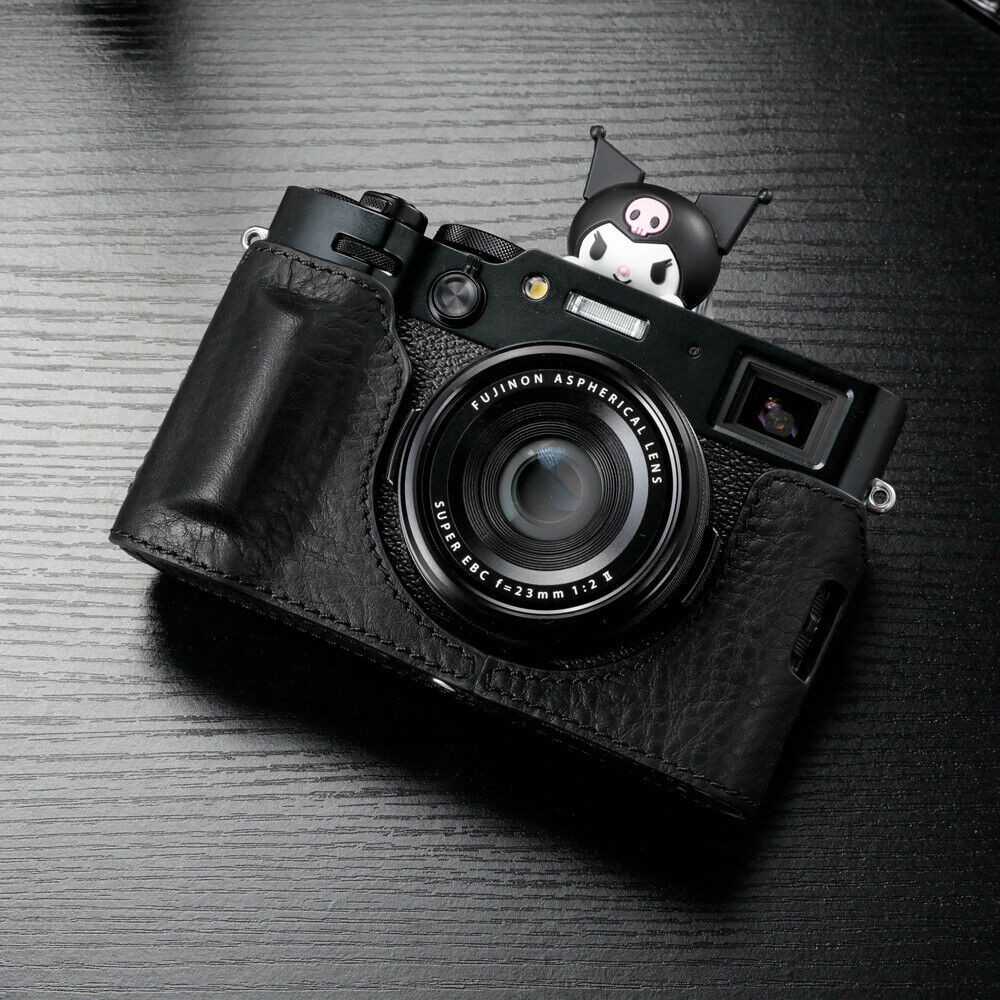 เคสกระเป๋าหนังแท้ แฮนด์เมด สําหรับกล้อง Fujifilm X100VI X100VI