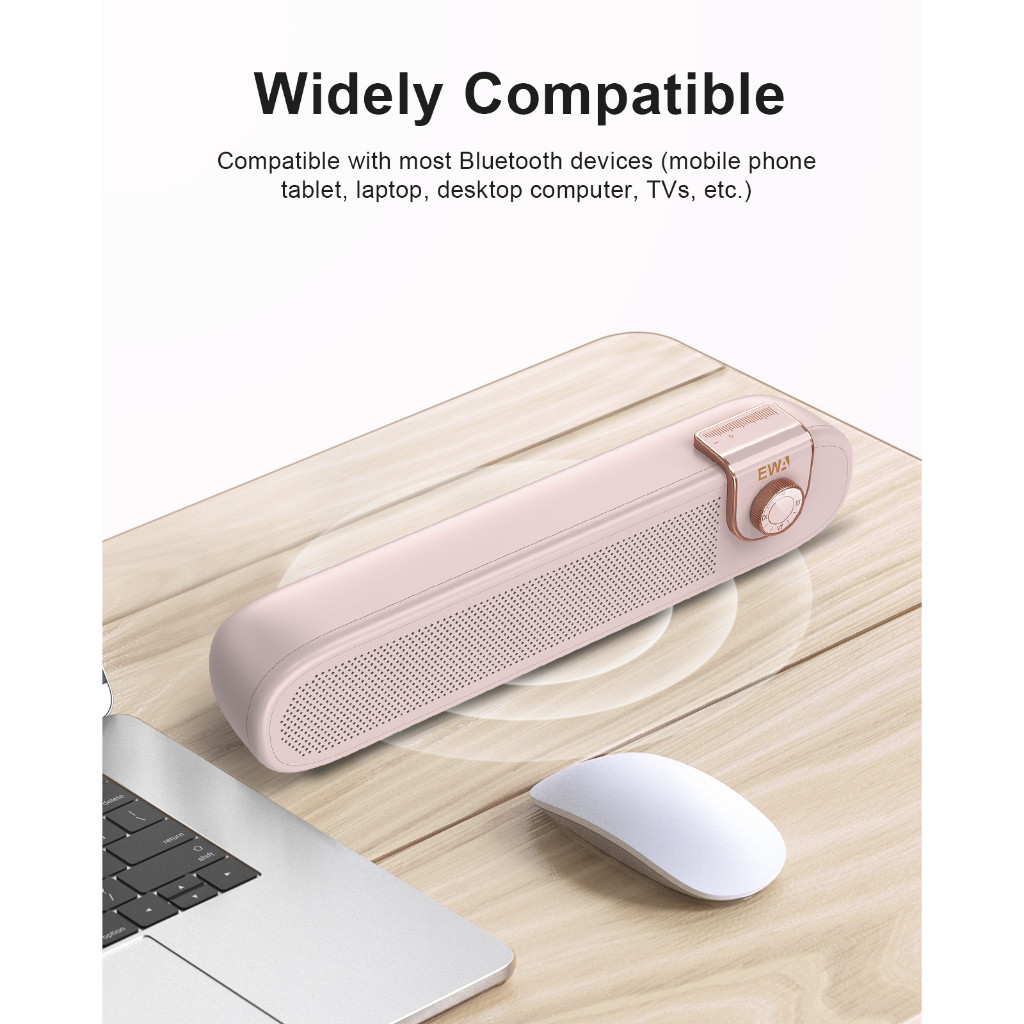 ลำโพงบลูทูธ EWA L101 L102 ลำโพงบลูทูธ ลำโพงบลูทูธไร้สาย ลำโพงHiFi Bluetooth 5.0 เบสหนัก ซาวด์บาร์ เส