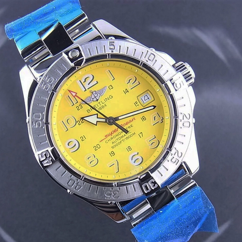 Breitling นาฬิกาข้อมืออัตโนมัติ ของแท้ สําหรับผู้ชาย A17360