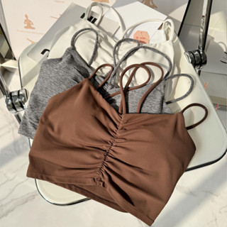 【YOGATRUTH】สปอร์ตบราเซ็กซี่ แต่งจับจีบ กระชับสัดส่วน สําหรับ…