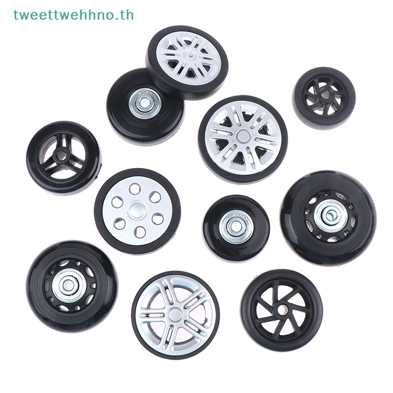 Tweetwehhno กระเป๋าเดินทางเปลี่ยนล้อกระเป๋าเดินทางสําหรับรถเข็นล้อ Rolling เงียบเข็มขัดซ่อมเครื่องมืออุปกรณ์เสริมท่องเที่ยว TH