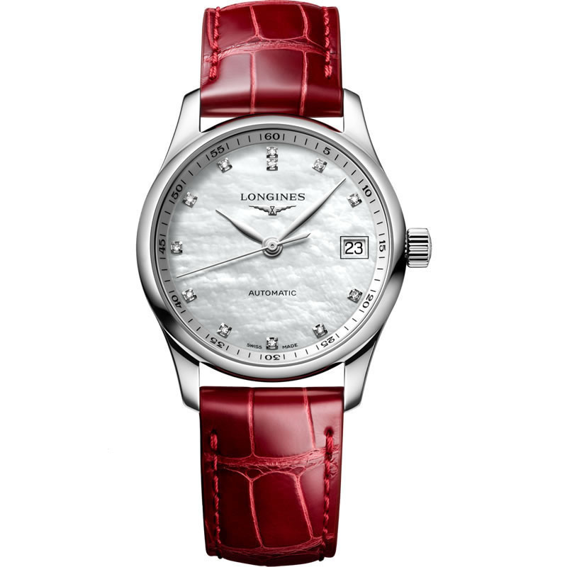 นาฬิกาข้อมือ Swiss Longines Longines Master Series L2.357.4.87.2 สําหรับผู้หญิง