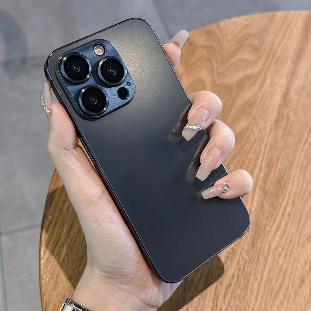 หรูหรา 3D อลูมิเนียมอัลลอยด์แก้วกล้องโทรศัพท์ฟิล์มป้องกันเคสโทรศัพท์เหมาะสําหรับ iPhone 16 15 14 13 12 11 Pro Max Plus ราคา ถูกที่สุด ดีลบีเคเค แกลเลอรีภาพที่ 8