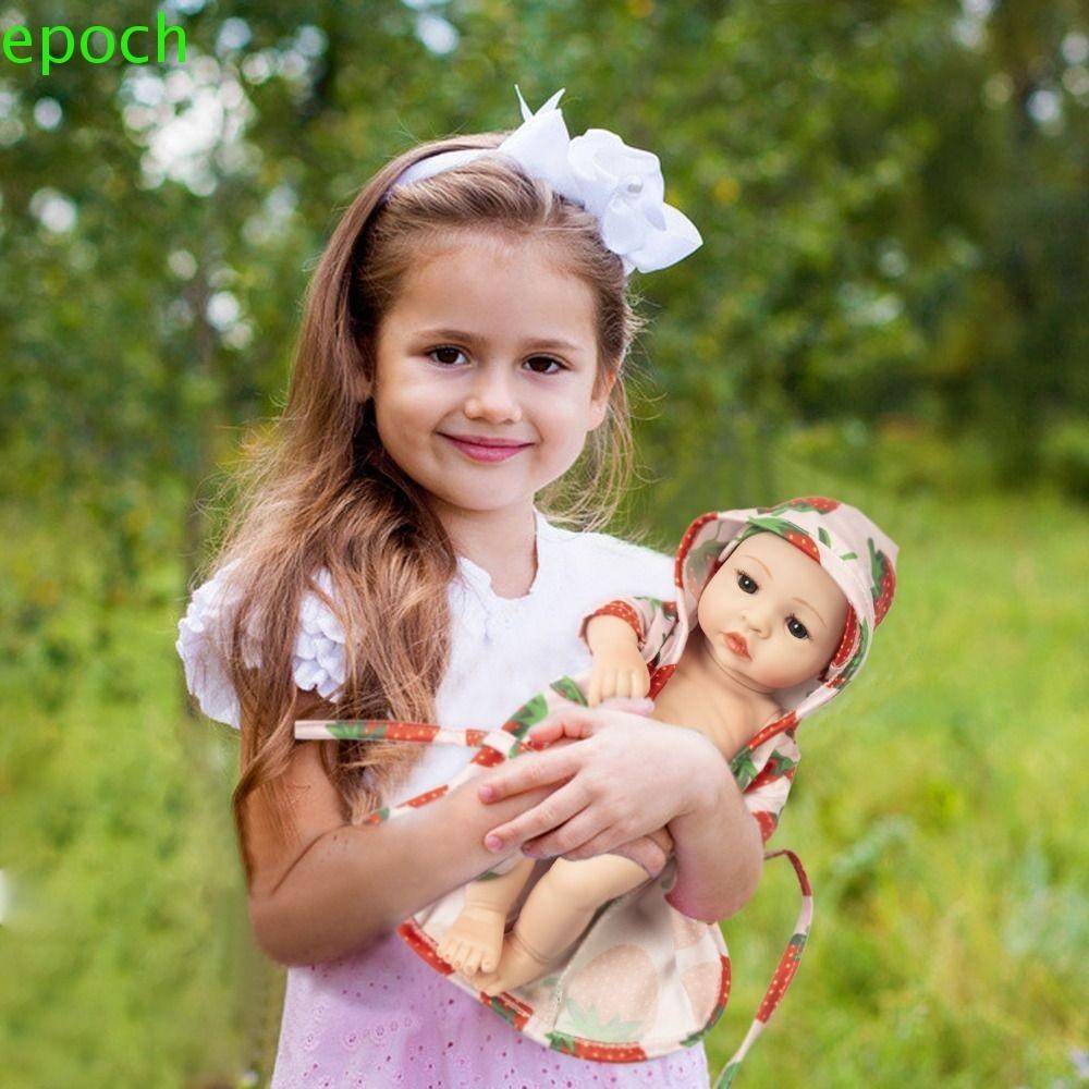 Epoch ตุ๊กตาเด็กแรกเกิด, ตุ๊กตาเด็กแรกเกิด สัมผัสนุ่มจริง, ตุ๊กตาเด็กวัยหัดเดิน, ของเล่นตุ๊กตาเด็กแรกเกิด 30 ซม. ซิลิโคน เสื้อผ้า ที่มีสีสัน ซิลิโคน ตุ๊กตาเด็กแรกเกิด ของเล่นเด็ก