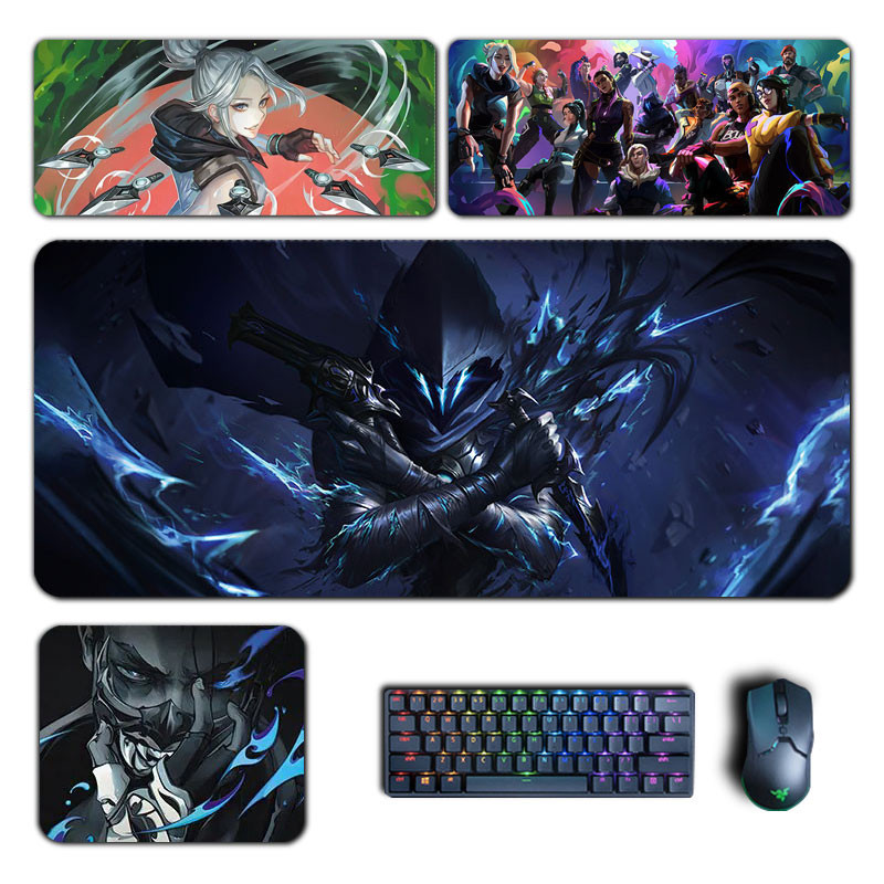 Valorant แผ่นรองเมาส์ ขนาดใหญ่ ลายนกฟินิกซ์ Jett Viper Omen Neon XXL อุปกรณ์เสริม สําหรับคอมพิวเตอร์ แล็ปท็อป เกมเมอร์ PC