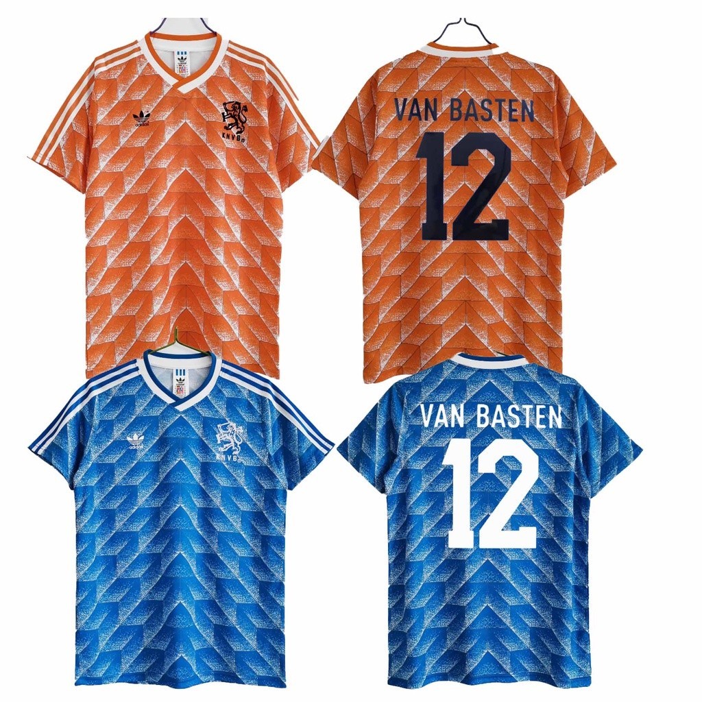 เสื้อทีมฟุตบอล Netherlands Van Basten Gullit แบบคลาสสิกจากปี 1988