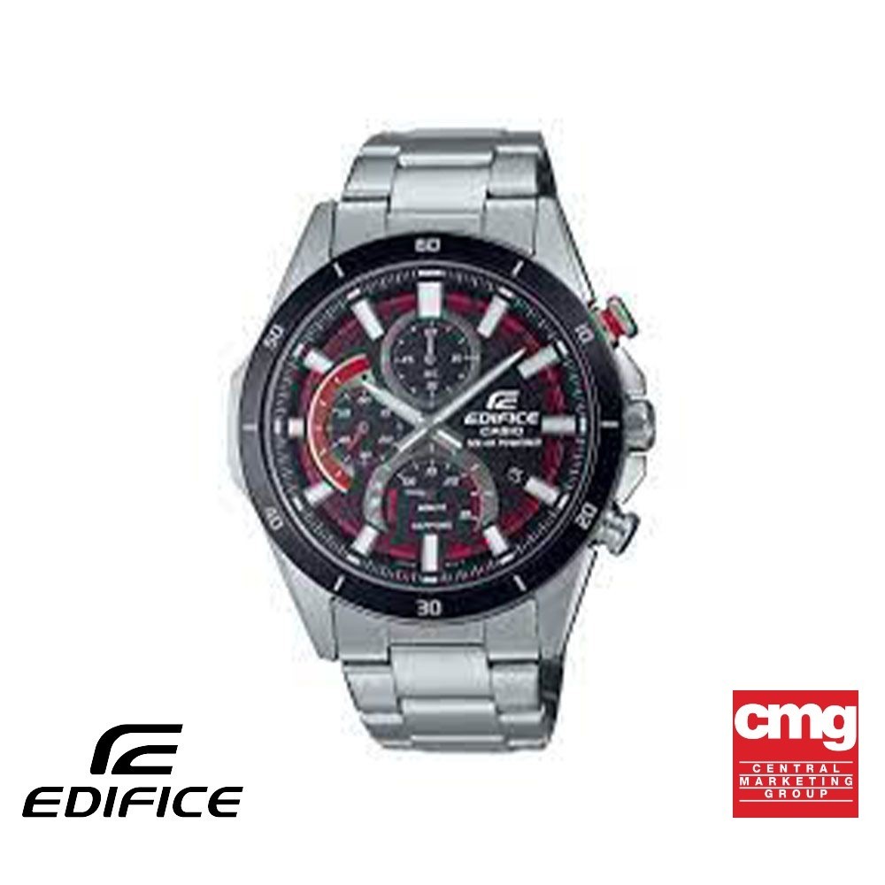 CASIO นาฬิกาข้อมือผู้ชาย EDIFICE รุ่น EFS-S610DB-1AVUDF วัสดุสเตนเลสสตีล สีดำ