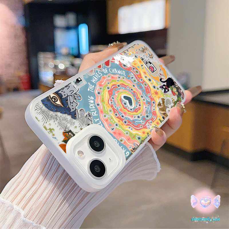 เคสFORไอโฟน เทพธิดาแห่งดวงอาทิตย์ สำหรับ เคส IPhone 11 12 16 15  13 Pro Max X XR XS Max 8 7 Plus SE 2020 เปลือกนิ่ม เคส - รูปที่ 7