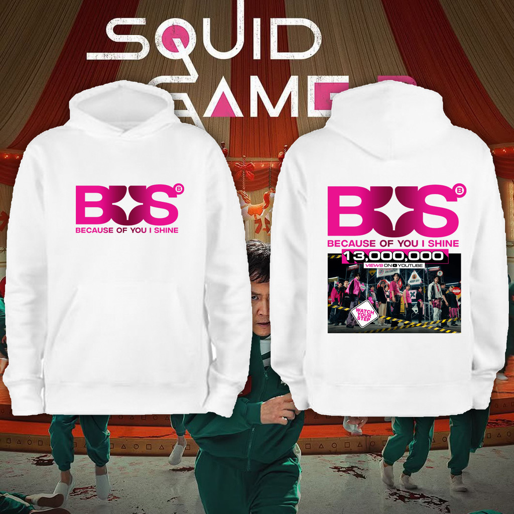 2025 BUS Because of you Squid Game2 Hoodie M-3XL