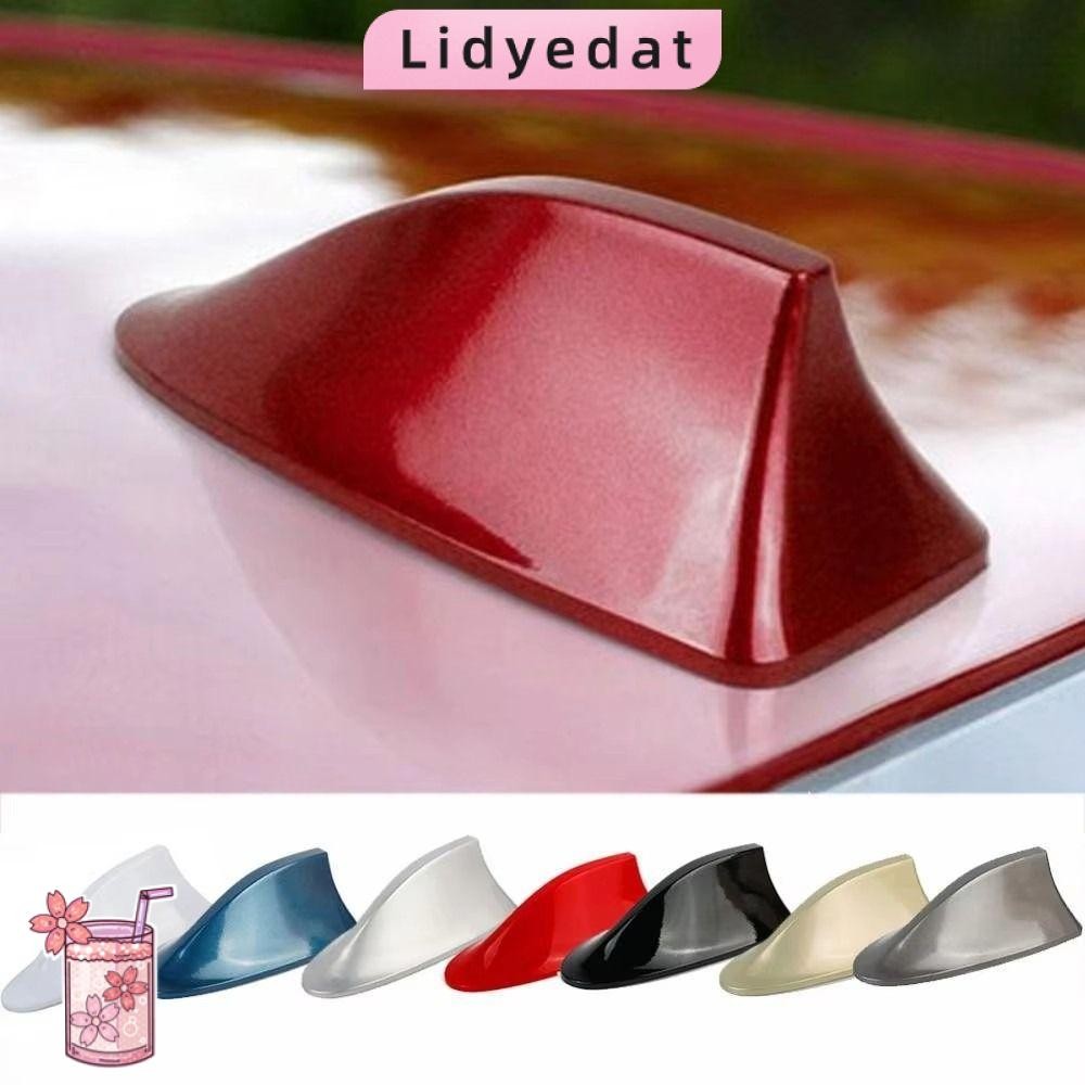 Lidyedat165 เสาอากาศสัญญาณวิทยุ, FM/AM เสาอากาศหูฉลามรถยนต์แบบไม่ต้องเจาะ, ฝาครอบเสาอากาศกันน้ําสากล