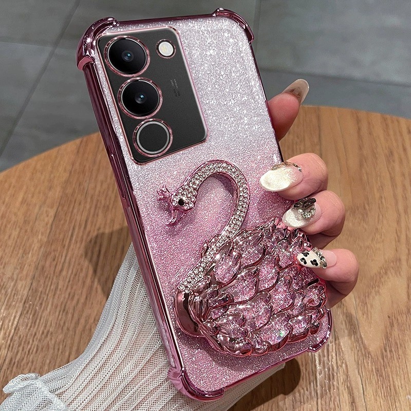 เคสโทรศัพท์สําหรับ OPPO Reno 16 16F 15F Max 15 14F 14 13F 13 11F 11 12F 8Z 6Z 8 7 10 8T 7Z 6 Pro 5G 4G Quicksand Swanป้องกันนุ่มกันกระแทกปกหลัง