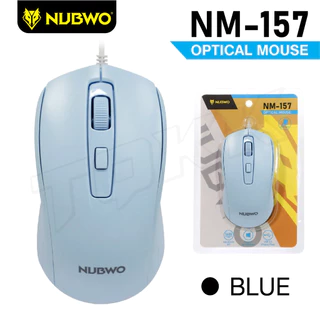 NUBWO NM-157 เม้าส์ทำงาน เม้าส์มีสาย ไร้เสียงคลิ๊ก RESOLUTION สูงสุด 1600DPI