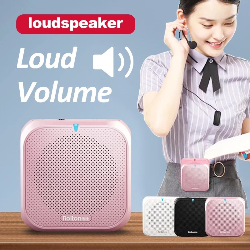 ไมโครโฟนลําโพงเครื่องขยายเสียงบันทึกไมโครโฟนลําโพงเสียงมินิแบบมีสาย Mikrofon Mike Sound แบตเตอรี่ชุดชุดหูฟัง