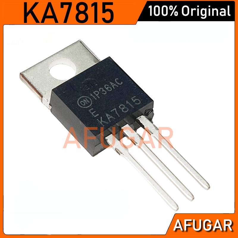 10 ชิ้น KA7815 KA7815ETU TO-220 1.5A/15V สามเทอร์มินัลหลอดใหม่เดิม