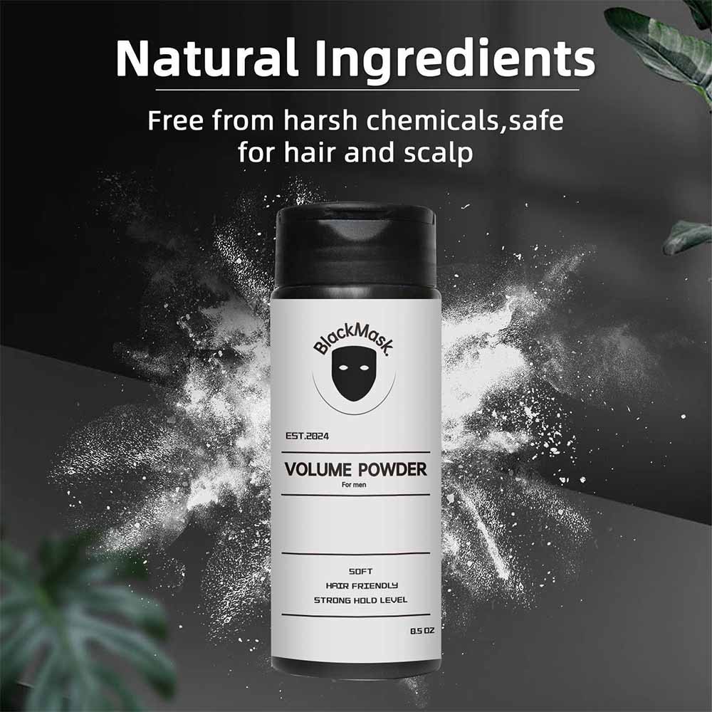 BlackMask Products Hair Styling Powder, Volume Powder