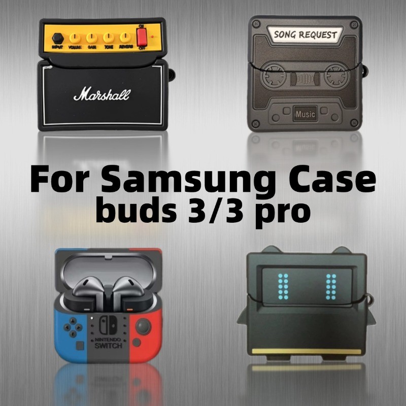สําหรับ Samsung Galaxy Buds3/Buds 3 pro กันกระแทกหูฟังฝาครอบ Galaxy Buds 3 pro ฝาครอบซิลิโคนกันกระแทก