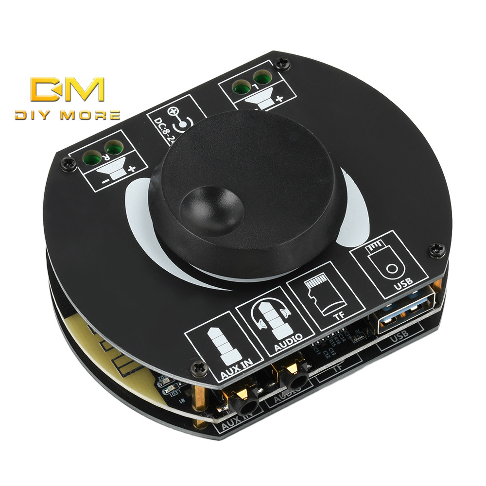 Diymore HIFI-level 2.0 dual-channel 30W * 2 สเตอริโอบลูทูธ 5.0 เครื่องขยายเสียงดิจิตอล TPA3116 โมดูล