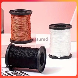 Featured ด้ายยาง ด้ายรองเท้า ด้ายโพลีเอสเตอร์ เชือกเย็บผ้า เ…