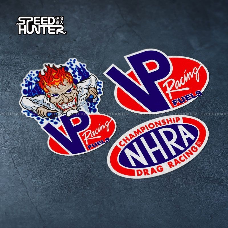 Vp Racing Letter Sticker Motorcycle Shell Decoration Waterproof Sticker