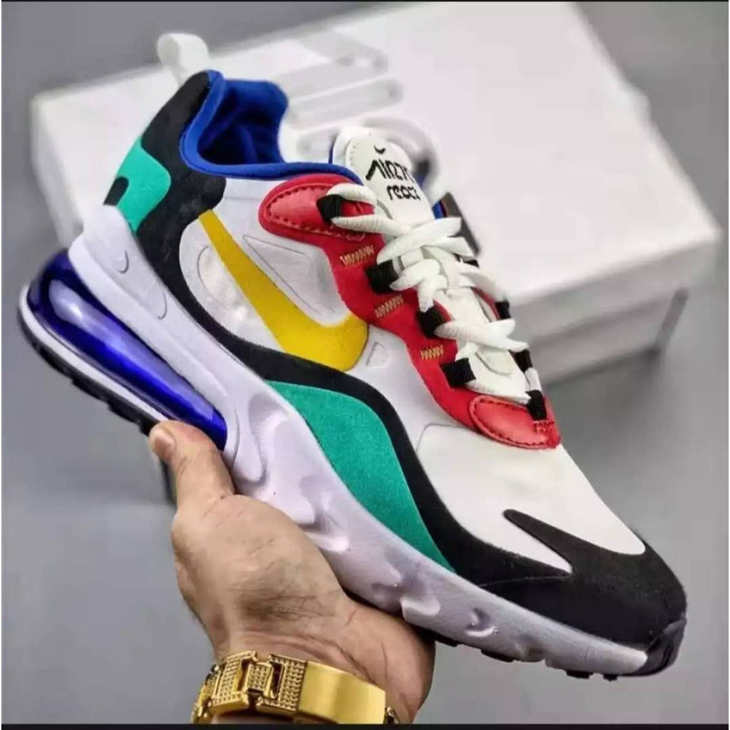 New Arrival!! NIKE AIRMAX 270 REACT BREATHABLE SHOES MEN'S