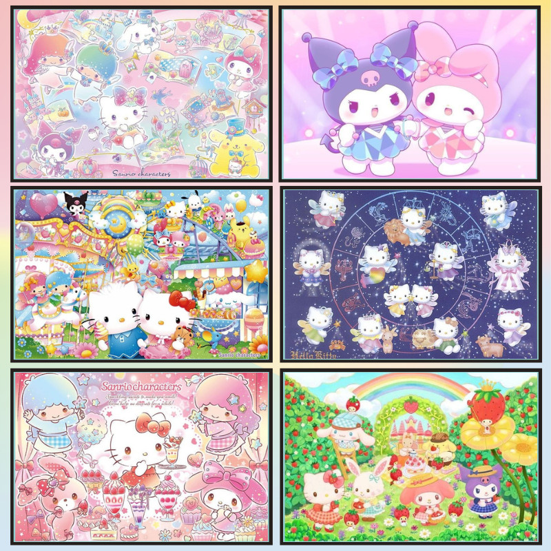 📣พร้อมส่ง📣【Sanrio】jigsaw puzzle-จิ๊กซอว์-300-1000-ชิ้น- ชิ้นของเด็ก จิ๊กซอว์ไม้ 1000 ชิ้น จิ๊กซอว์ 1000 ชิ้นสำหรับผู้ใหญ่ จิ๊กซอ จิ๊กซอว์ 500 ชิ้น🧩126-3-13 จิ๊กซอว์ 1000 ชิ้น สำหรับ ผู้ใหญ่ ตัวต่อจิ๊กซอว์ จิ๊กซอว์ การ์ตูน