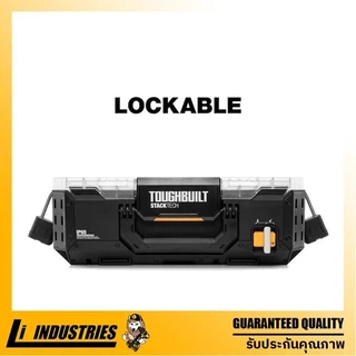 TOUGHBUILT STACKTECH กล่องเครื่องมือช่างขนาด M แบบฝาใส TB-B1-0-30