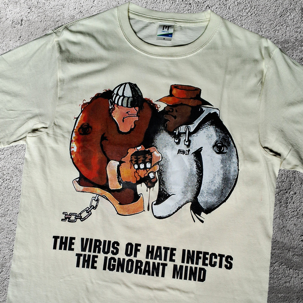 เสื้อยืด BIOHAZARD - THE VIRUS OF HATE (IVORY)