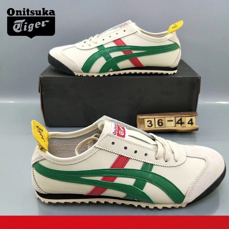 � Asics Onitsuka Tiger MEXICO 66 รองเท้ากีฬา หนังวัว สําหรับผู้ชาย
