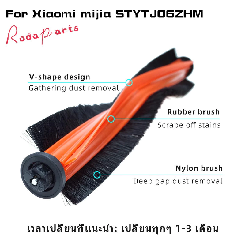 แปรงหลักหุ่นยนต์ดูดฝุ่น Mijia Mop Pro Xiaomi STYTJ06ZHM thumbnail 5