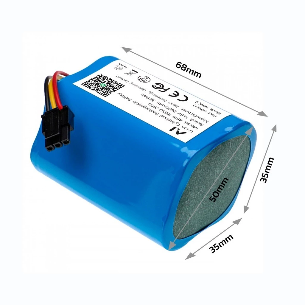 แบตเตอรี่หุ่นยนต์ดูดฝุ่น Liectroux B6009 Li-ion 2600mAh 14.4-14.8V