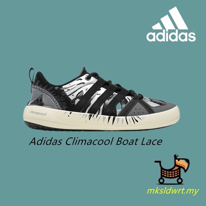 Adidas ◘☒✚Adidas Climacool Boat Lace เทรนด์แฟชั่น รองเท้าลุยน้ำแบบลำลอง ใส่สบาย กันลื่น 002