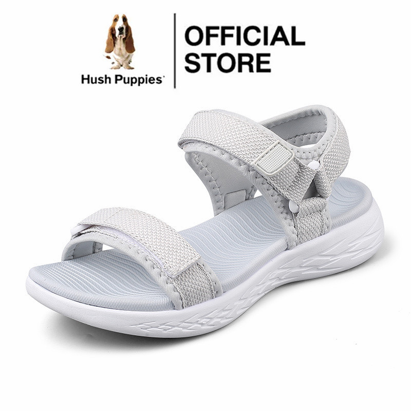 Hush Puppies รองเท้าโลฟเฟอร์ ส้นแบน แบบสวม สําหรับผู้หญิง