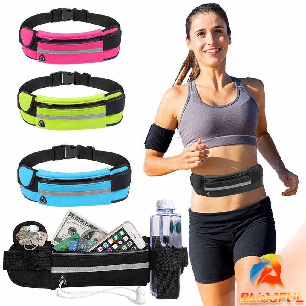 B.F กระเป๋าคาดเอวสายเฮลตี้ไม่ควรพลาดจ้า พร้อมส่ง-v- Running Bags