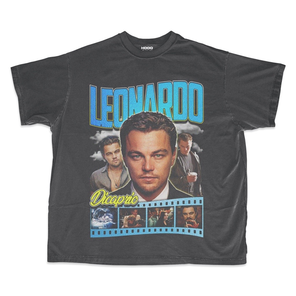 Leonardo Dicaprio เสื้อยืด โอเวอร์ไซซ์ / Leonardo Dicaprio
