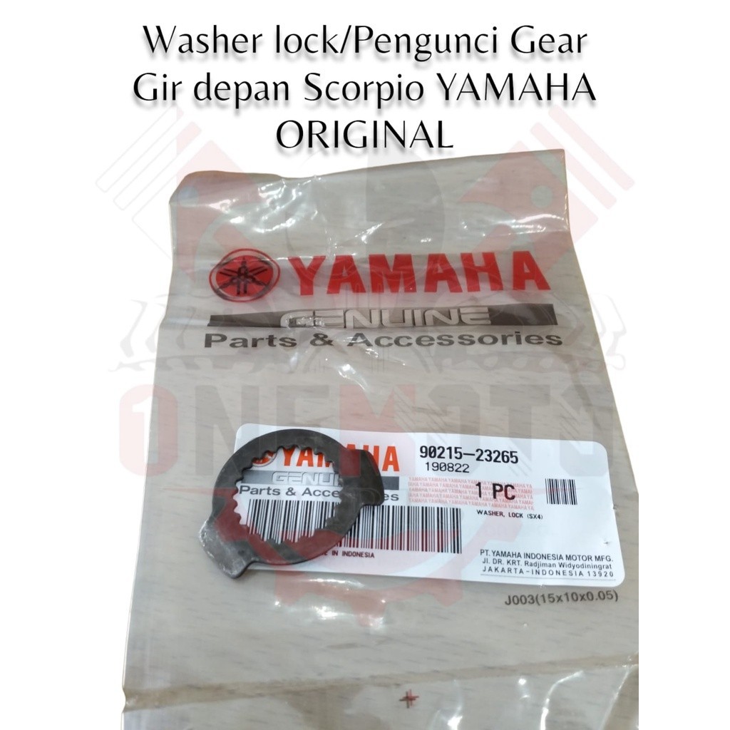 Orimoto - WASHER LOCK RING FRONT GEAR LOCK CLAMP YAMAHA SCORPIO 90215-23265