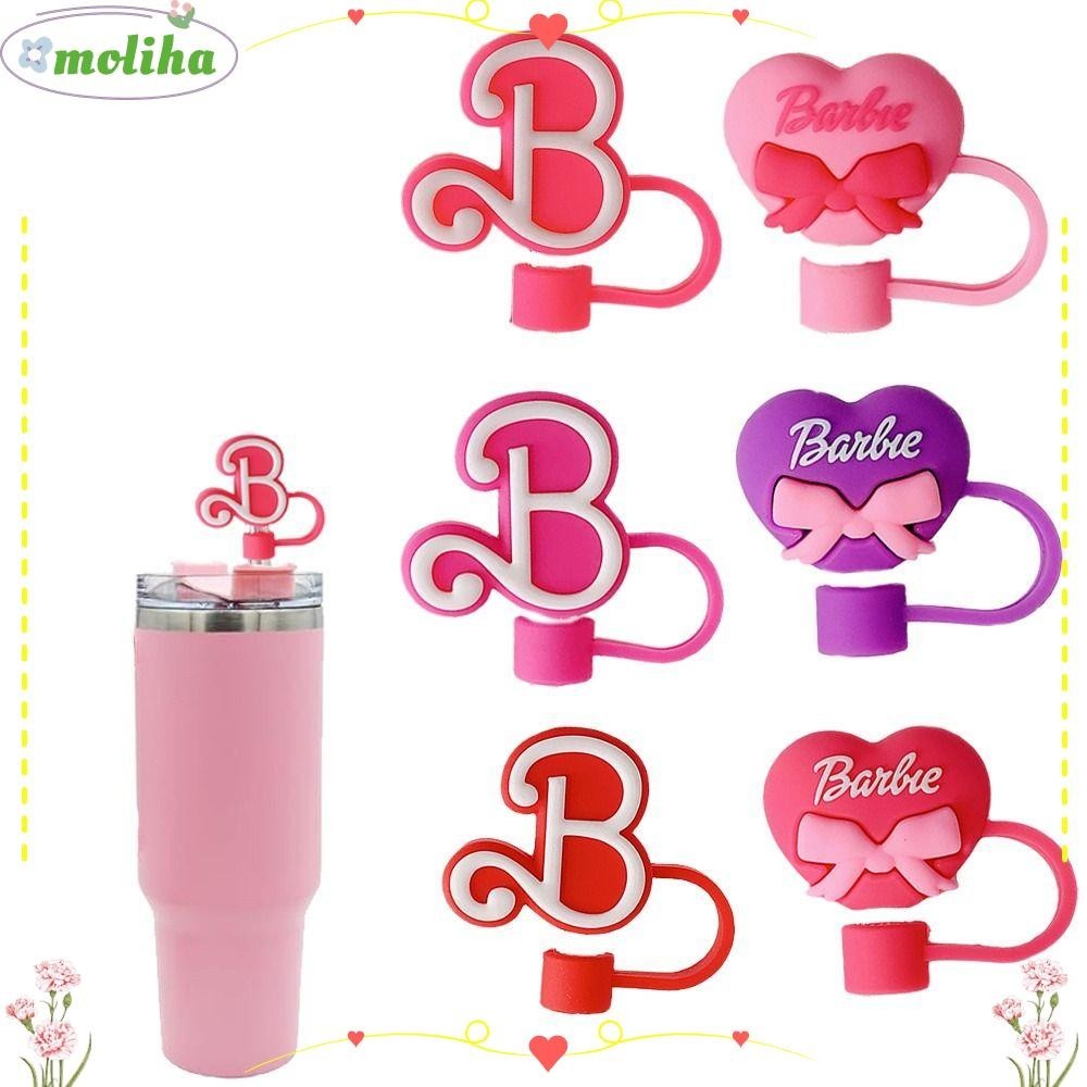 Moliha ฝาปิดหลอดดูดน้ํา ซิลิโคน ใช้ซ้ําได้ กันกระเด็น กันตก ใช้ซ้ําได้ สําหรับหลอด 30&40 ออนซ์ สแตนเลย์ ถ้วย บาร์ วันวาเลนไทน์