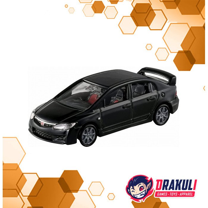 Drakuli HQ Toys Tomica Premium 37 Honda Civic Type R (FD2) (สีดํา) รุ่นที่ 1