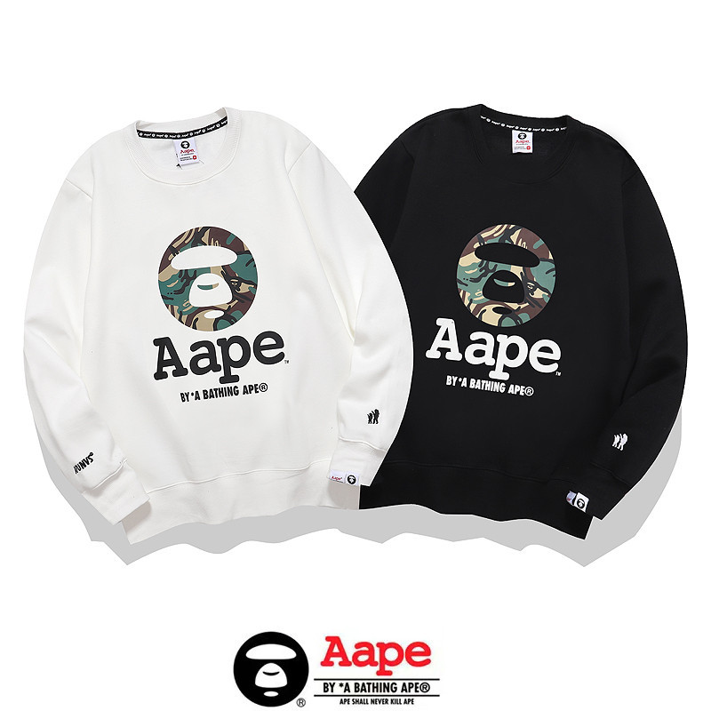 Aape Now UNVS เสื้อกันหนาว โดย A Bathing Ape Oversize Streetwear