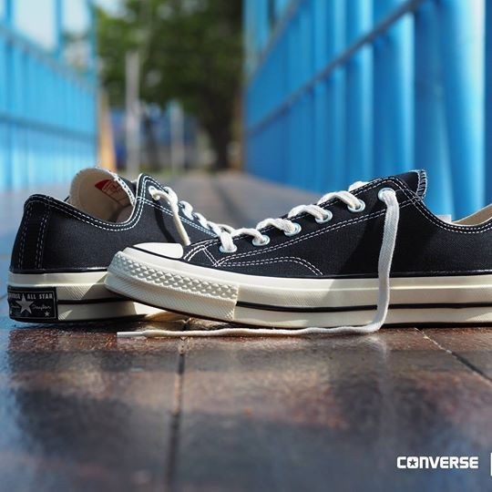 ♞,♘,♙Converse All Star 70 OX  - Black (สีดำ)   สำหรับขาย รองเท้า สำหรับขาย