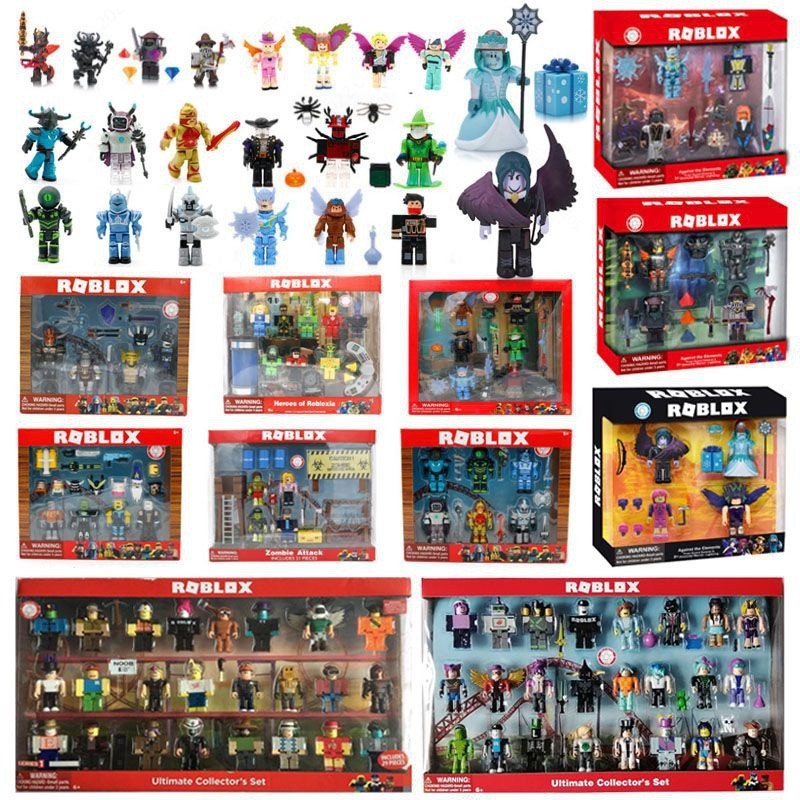 ของเล่นบล็อกตัวต่อฟิกเกอร์ Roblox ของขวัญ สําหรับเด็ก