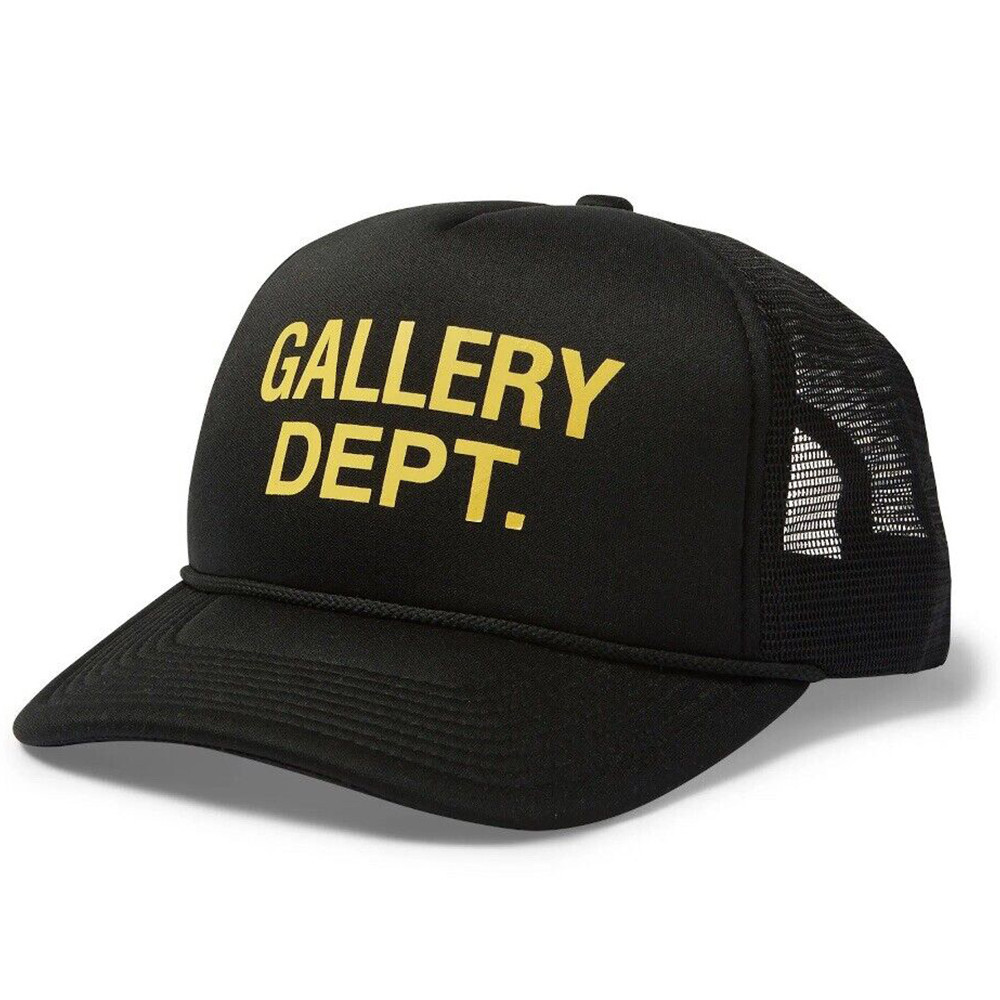 Gallery Dept Logo Trucker Hat OG สีดํา
