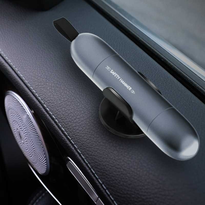 Aresgo Car Safety Tools Window Breaker 2 in 1 Car Glass Breaker - A2
