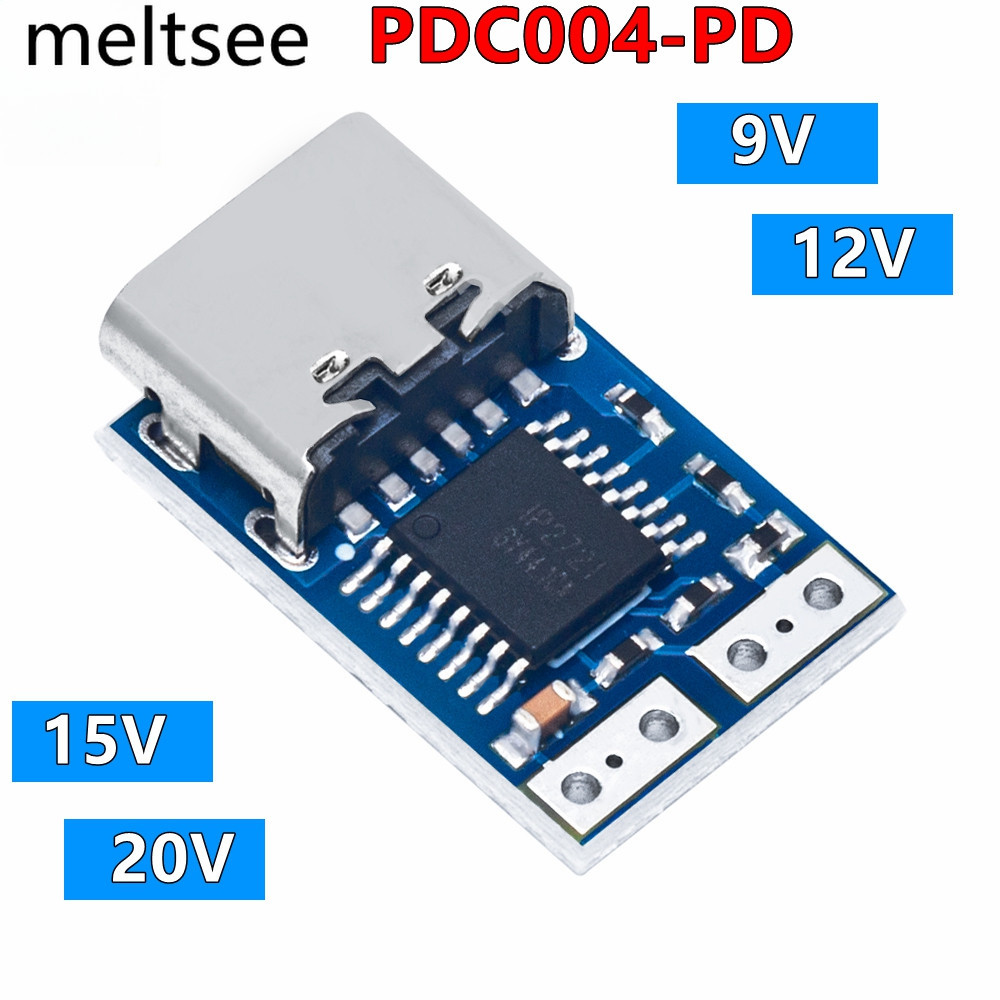 โมดูลถอดรหัส PD23.0 เป็น DC DC PDC004 QC4 9V 12V 15V 20V PDC004-PD