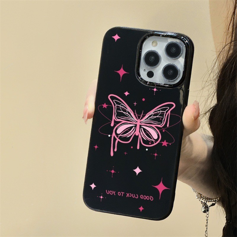 INS เคสโทรศัพท์ For iPhone 11 15 Pro Max 14 12 13 Pro Max 6 8 7 Plus XS Max XR เคสซิลิโคนป้องกันโทรศัพท์มือถือตก Case